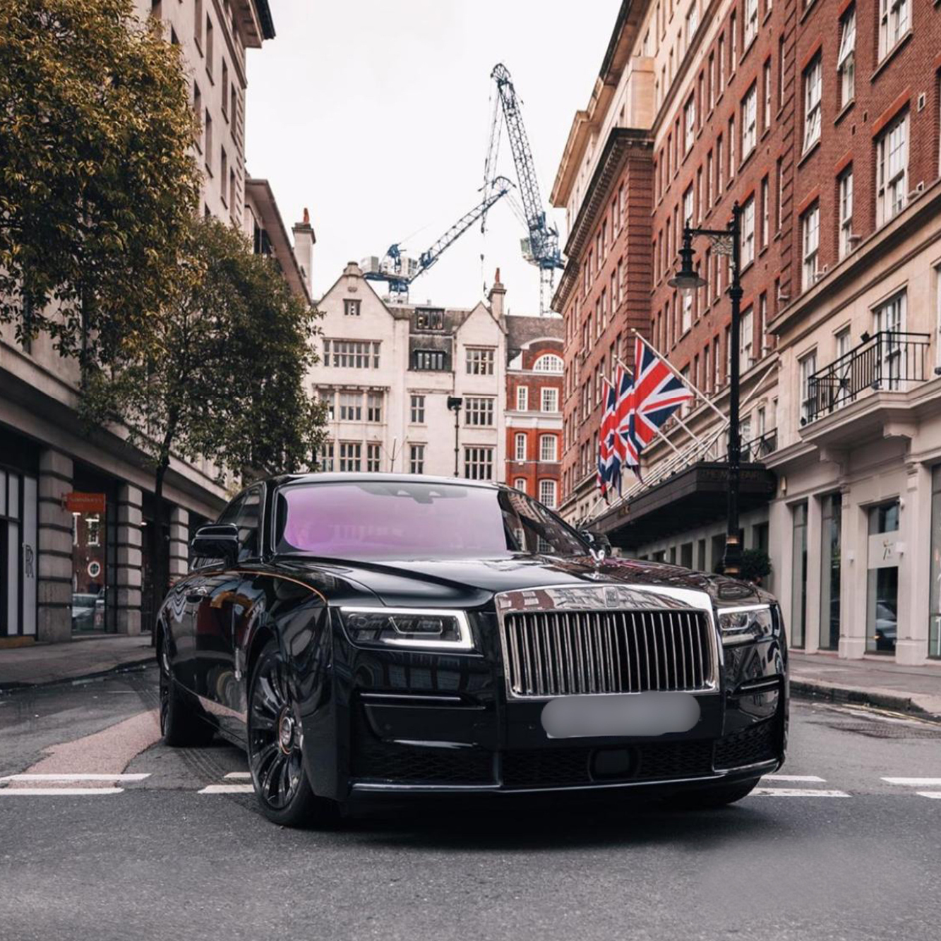 Black Luxury Car